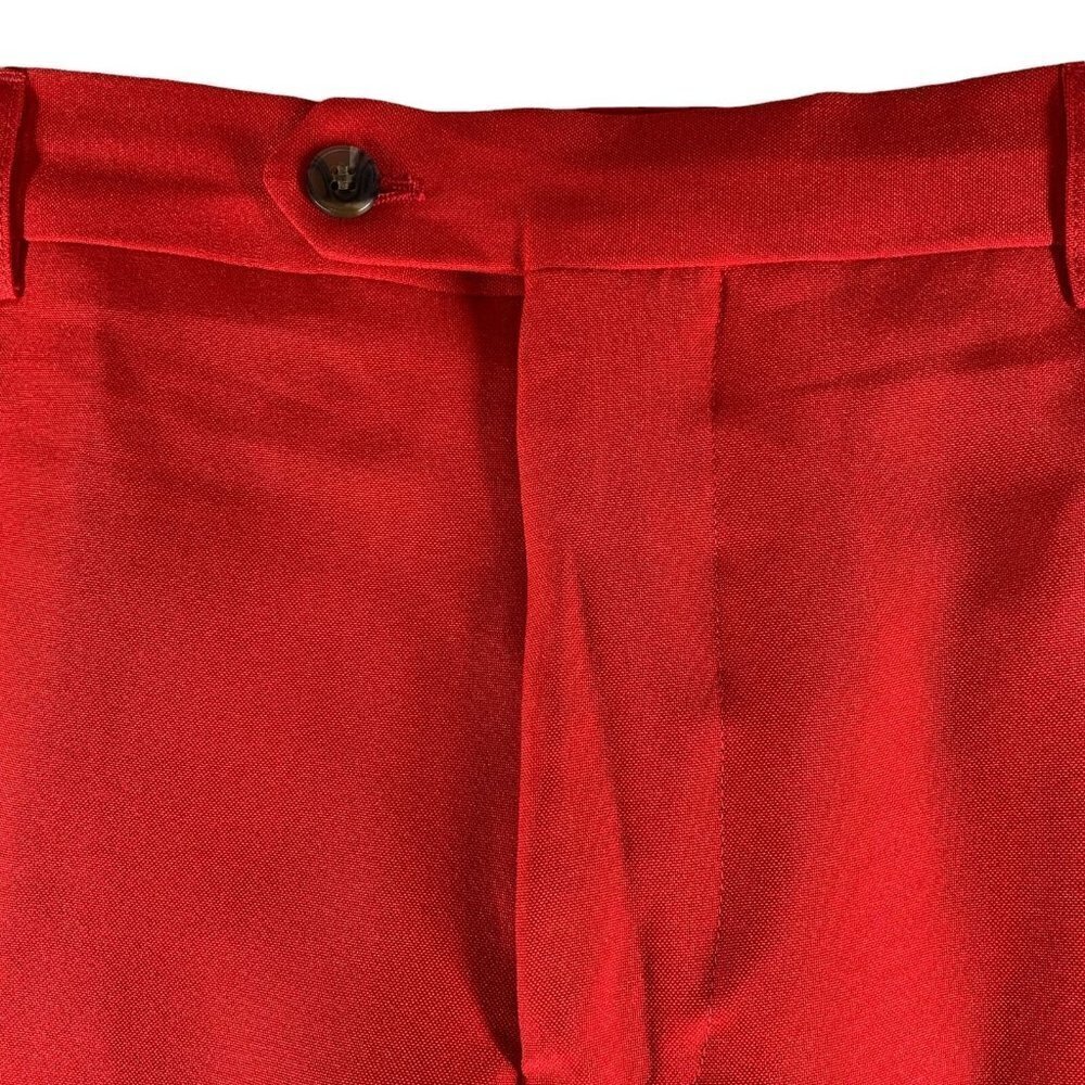 Nwt Shinesty Red Twill Classic Men's Shorts Size 40 — image 2 of 4